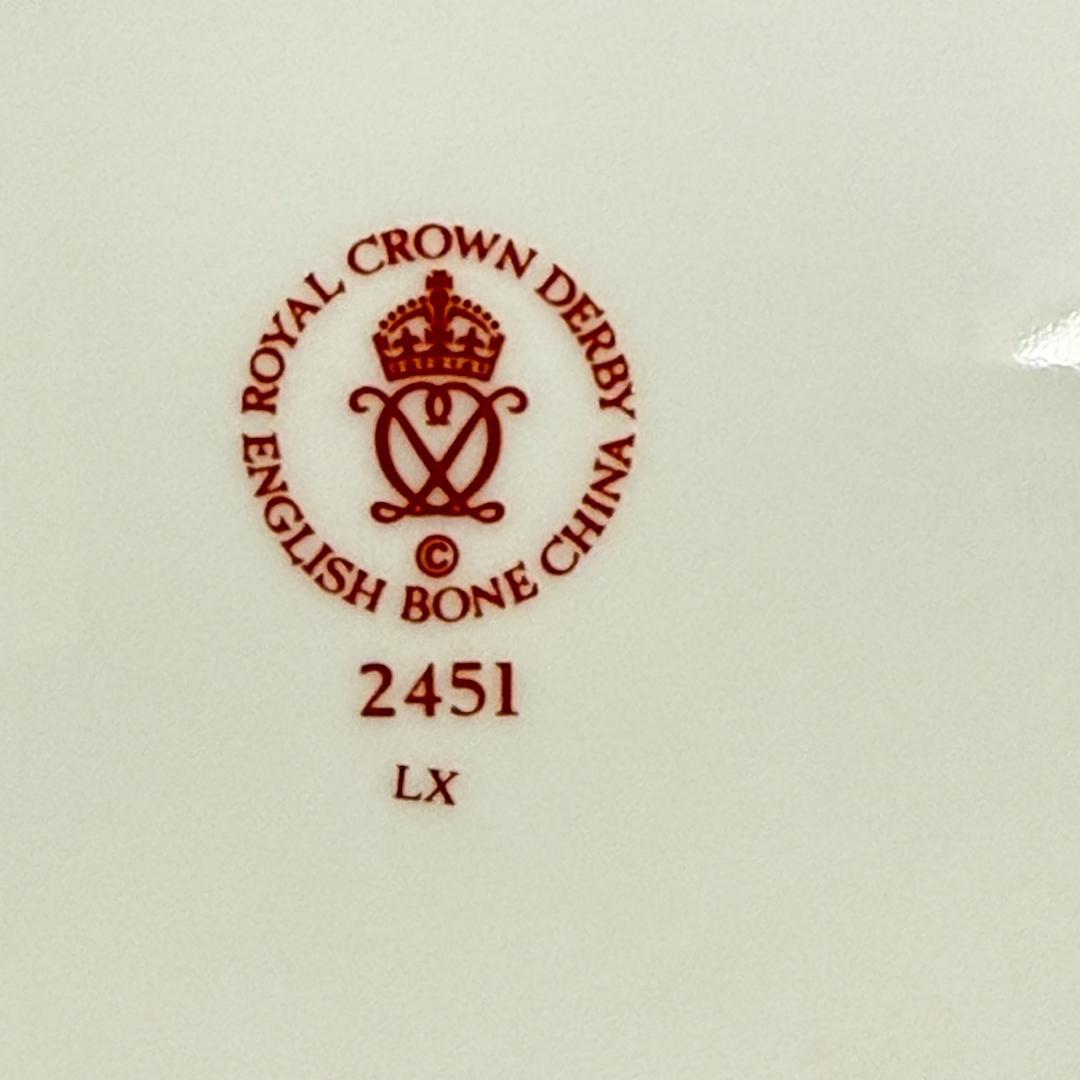 美品☆ロイヤルクラウンダービー オールドイマリ ジャパン 桜 プレート 27cm