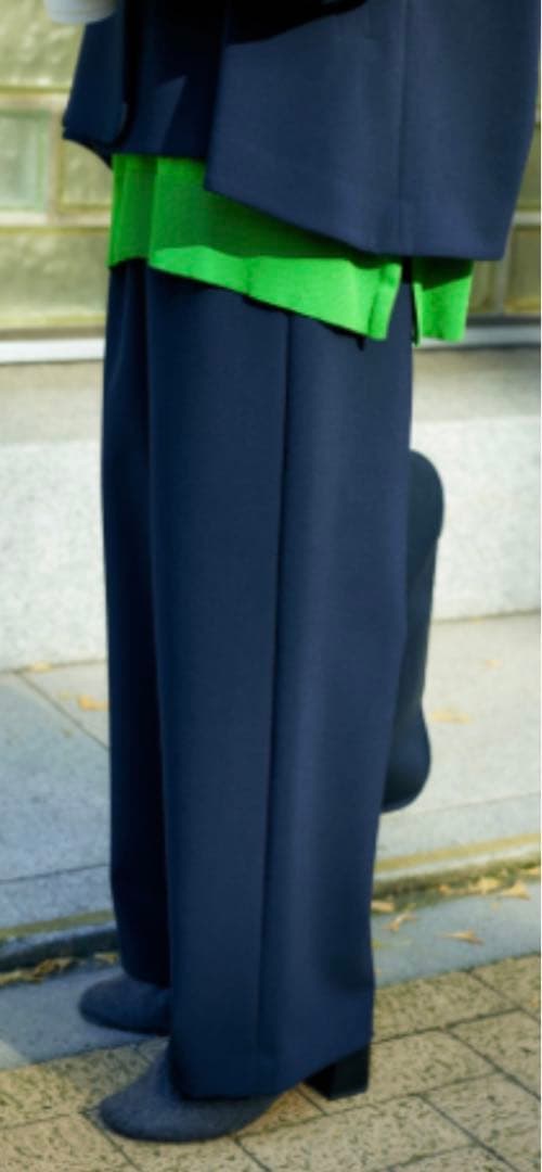 enfold 上下セット　ネイビー　38サイズ