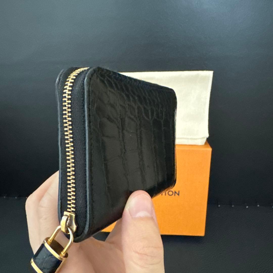 ‼️‼️‼️最終値下げ‼️‼️‼️ルイヴィトン　ジッピーパース　クロコダイル　ブラック