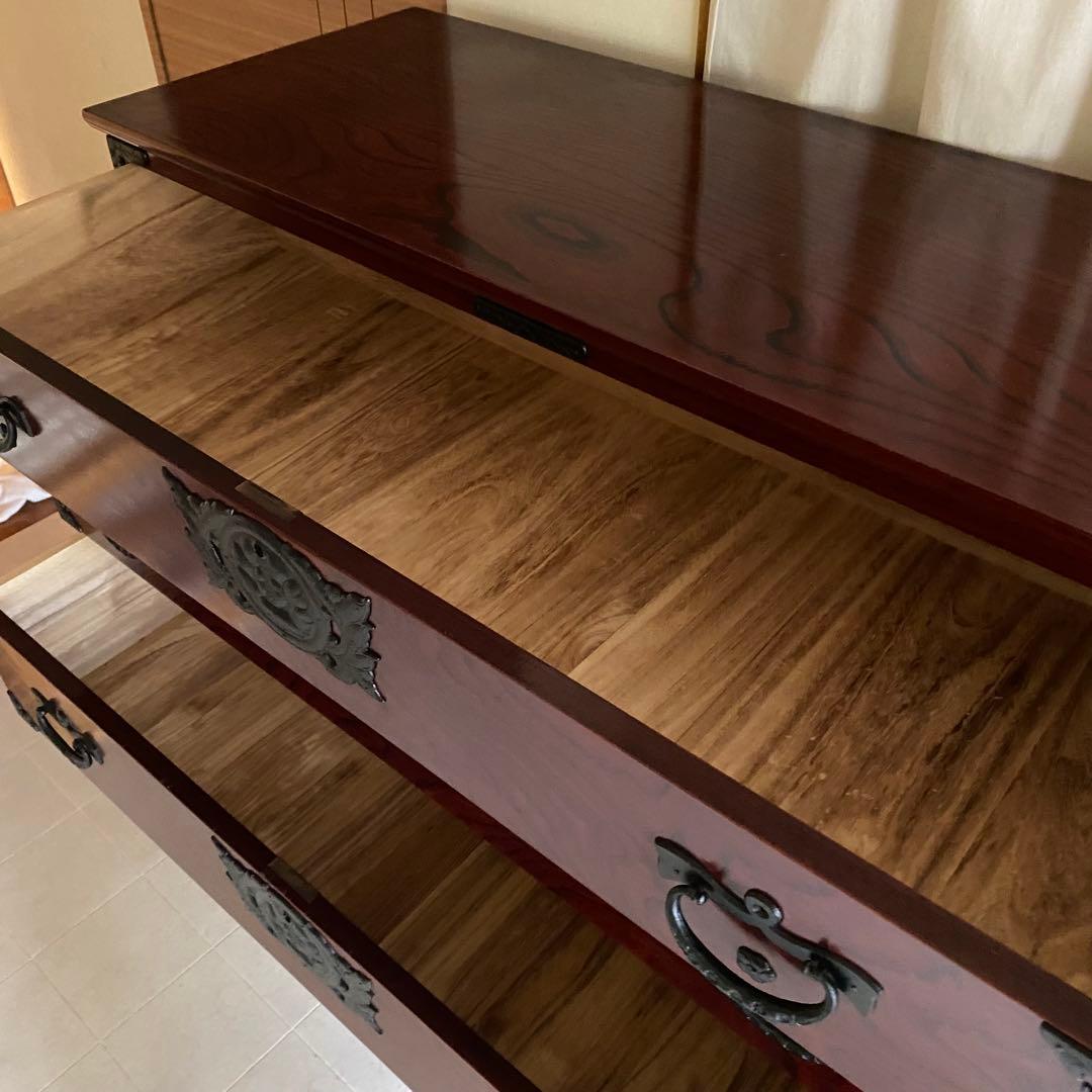 岩谷堂　南部鉄器　岩谷堂箪笥　箪笥　和家具　伝統工芸　欅　チェスト　整理箪笥