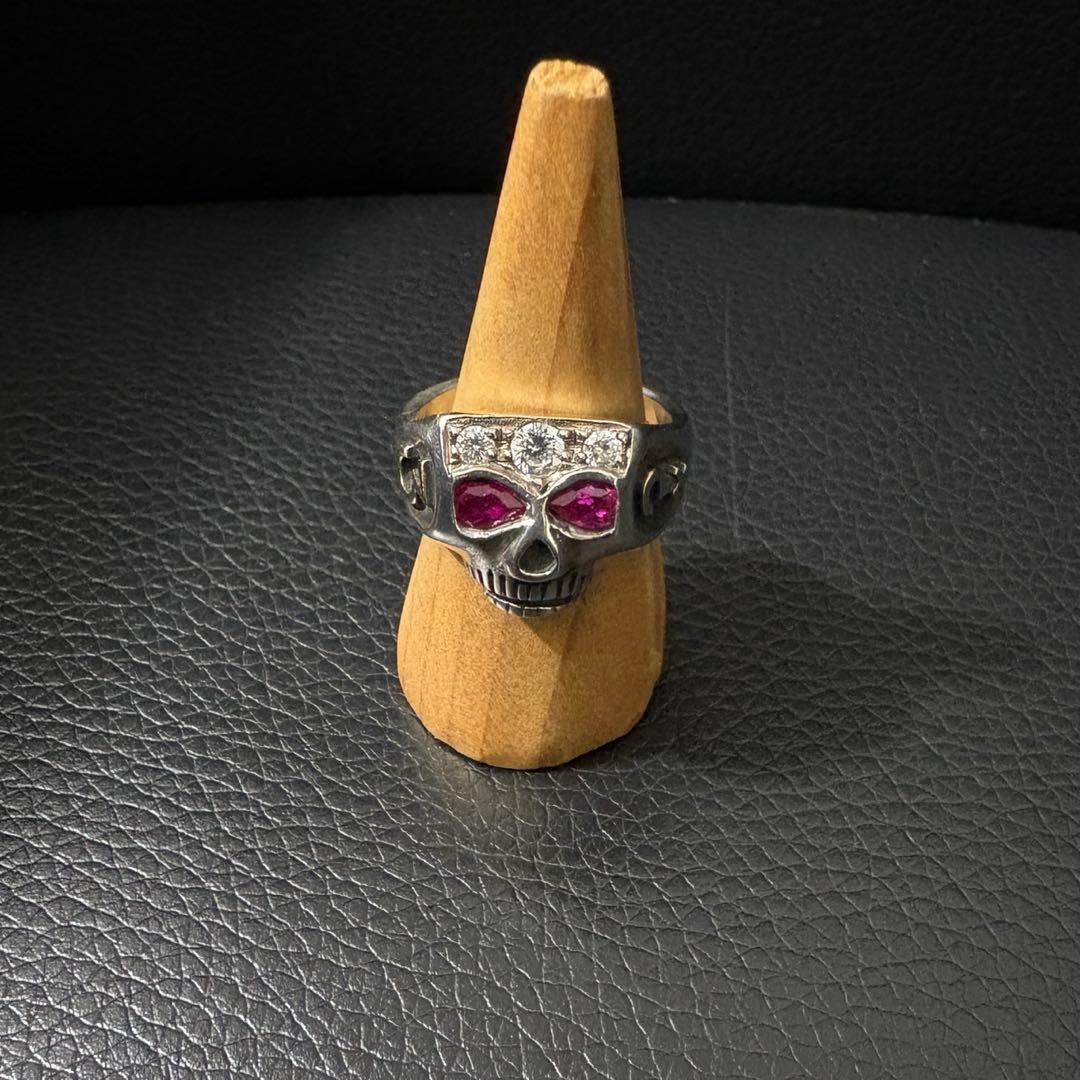 アクセサリー FLASH POINT JIM SKULL RING Johnny Depp