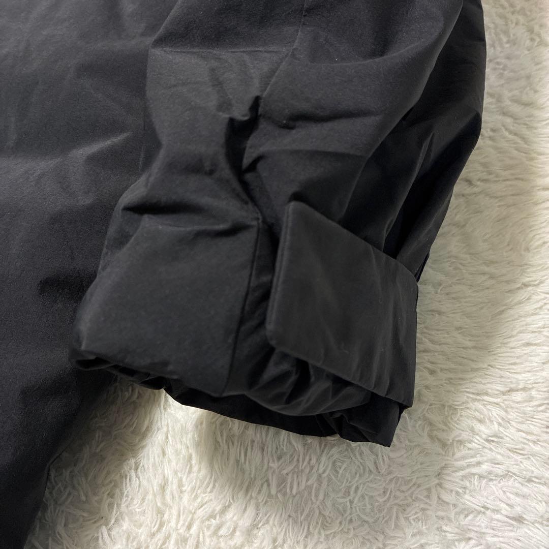 【未使用品】ユニクロ　ウルトラウォームハイブリッドダウンロングコート+ L 黒