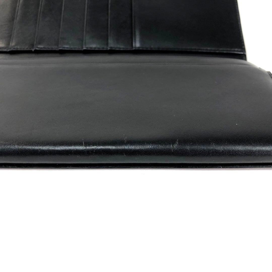 ◆高級レザー◆ 新品　ポールスミス 長財布　メンズ　ブラック　10C756