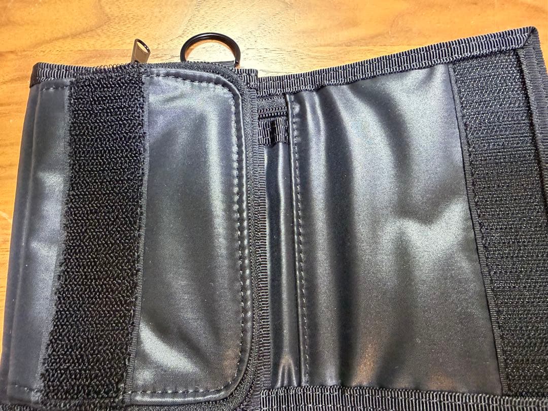 PORTER ブラック 三つ折り財布