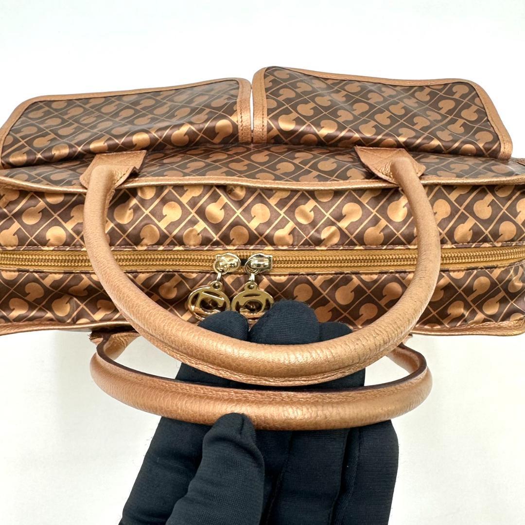 GHERARDINI ソフティ ダブルポケット ブロンズ トートバッグ G金具