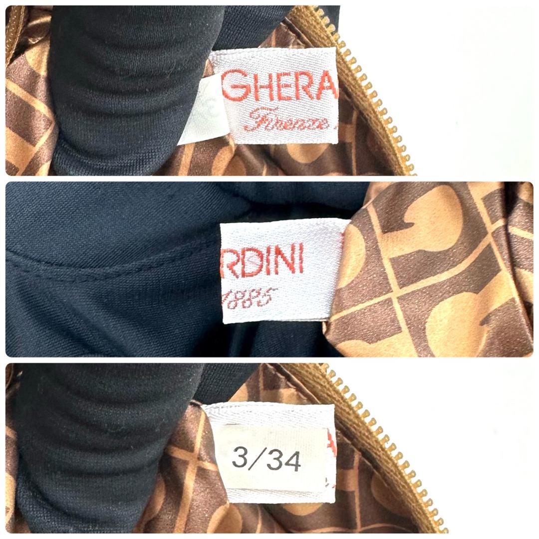 GHERARDINI ソフティ ダブルポケット ブロンズ トートバッグ G金具