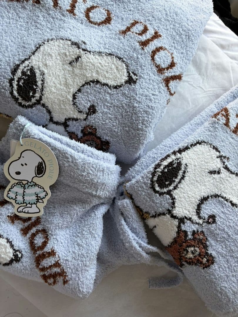新品GELATO PIQUE ジェラピケスヌーピー ルームウェアセット3点セット