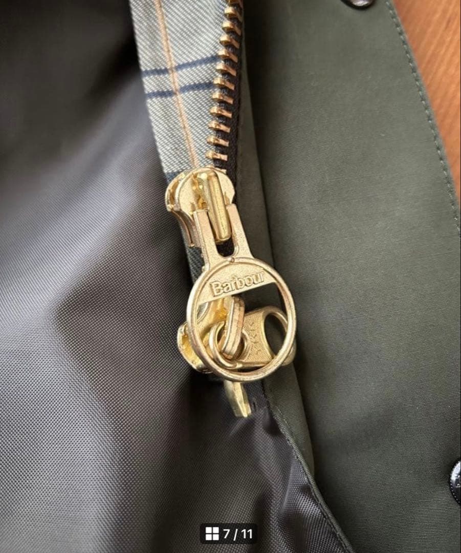 バブアー　ノンオイルジャケット　サイズ40