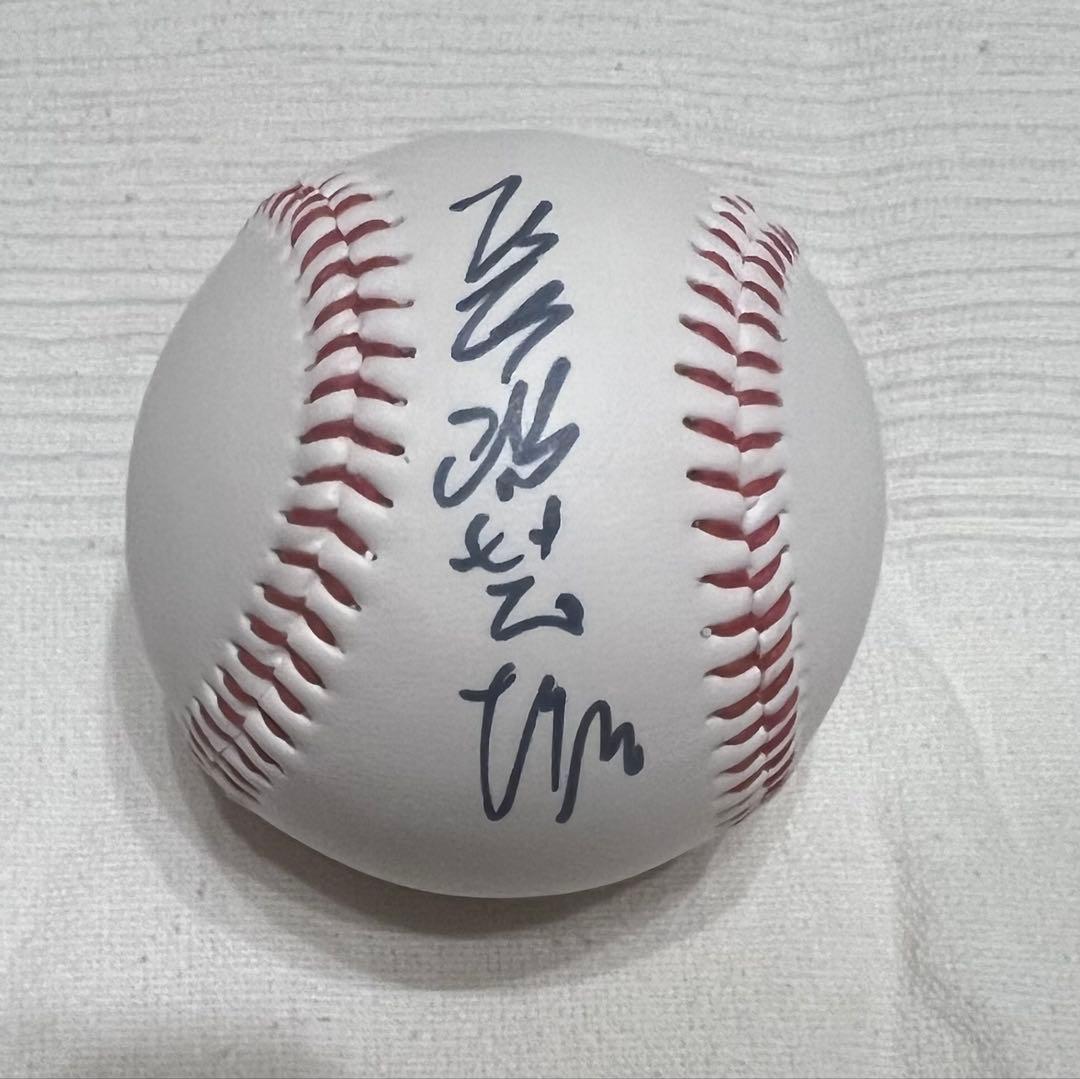 長嶋茂雄　直筆サインボール　生写真付き