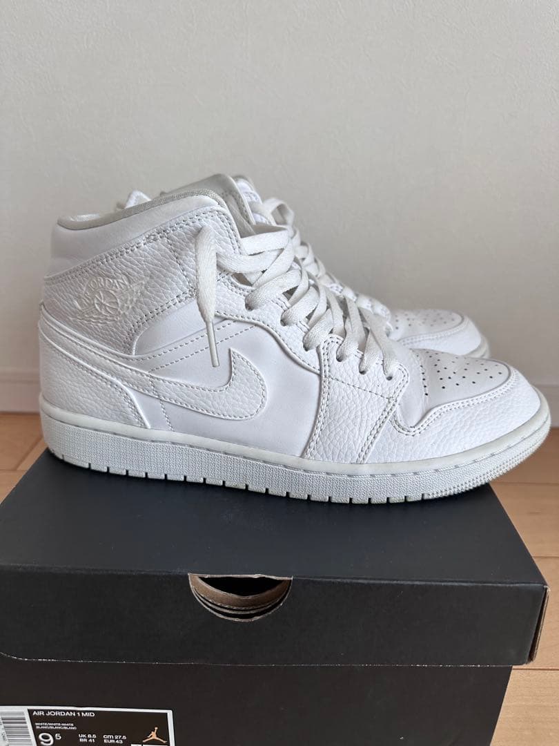 Nike Air Jordan 1 Mid ホワイト