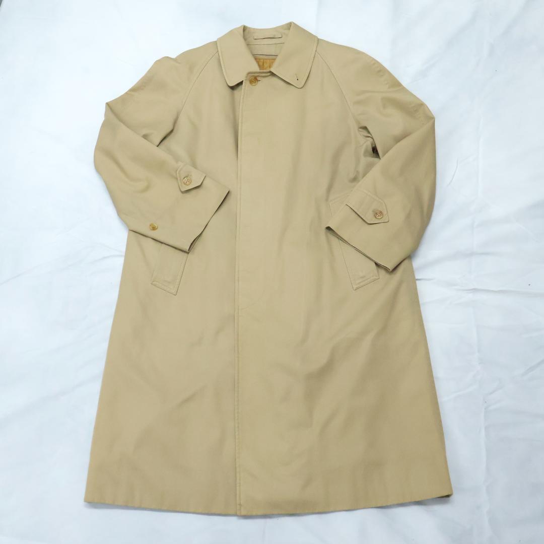 バーバリー ステンカラーコート ノバチェック ライナー付 Sサイズ ベージュ