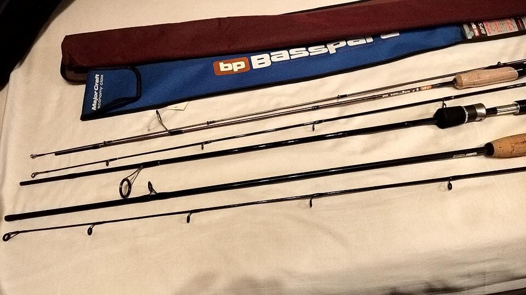 トラパラ,バスパラ,バスワンXTロッド 3本セット