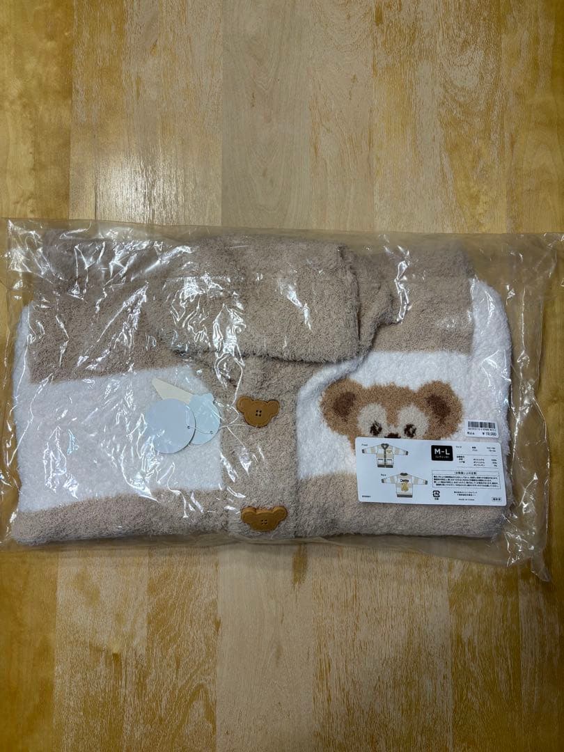 新品未使用　カーディガン　ダッフィー　ジェラートピケ