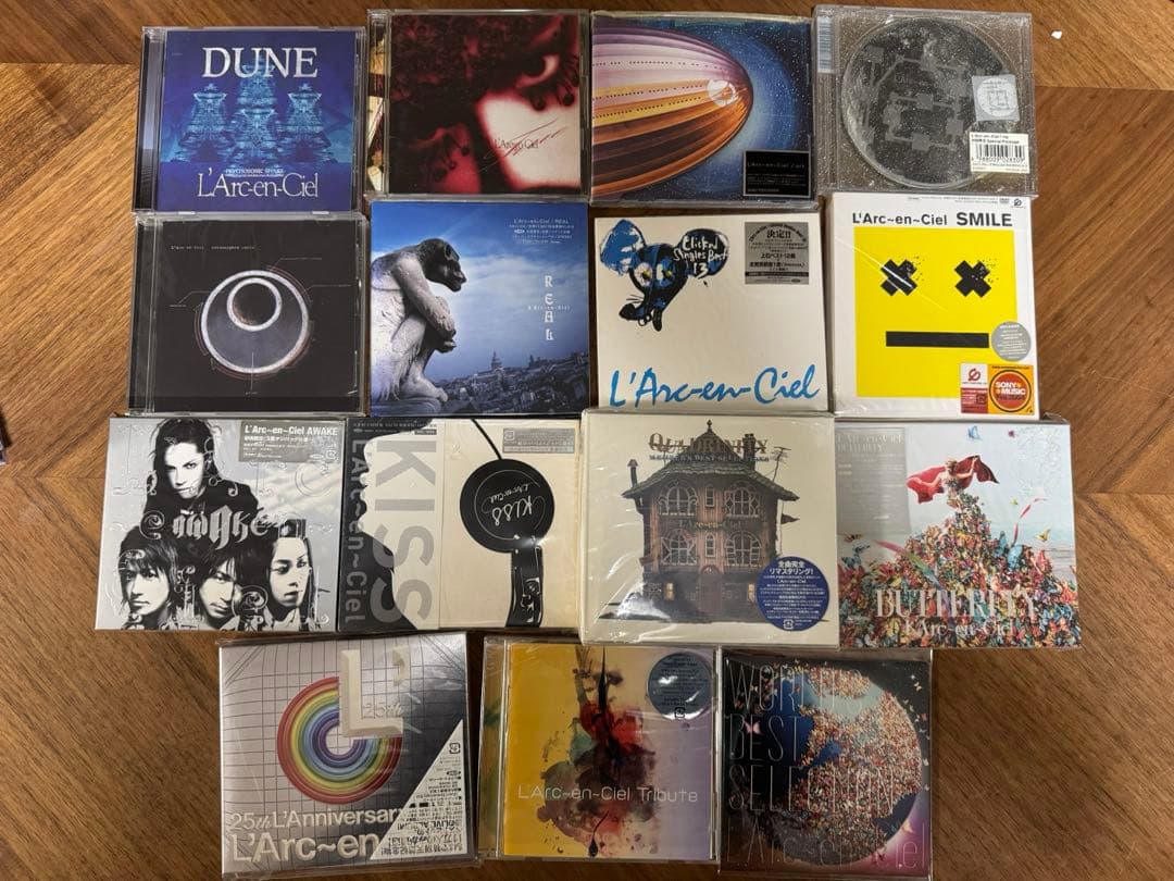 L'Arc〜en〜Ciel ラルクアンシエル　アルバム15枚