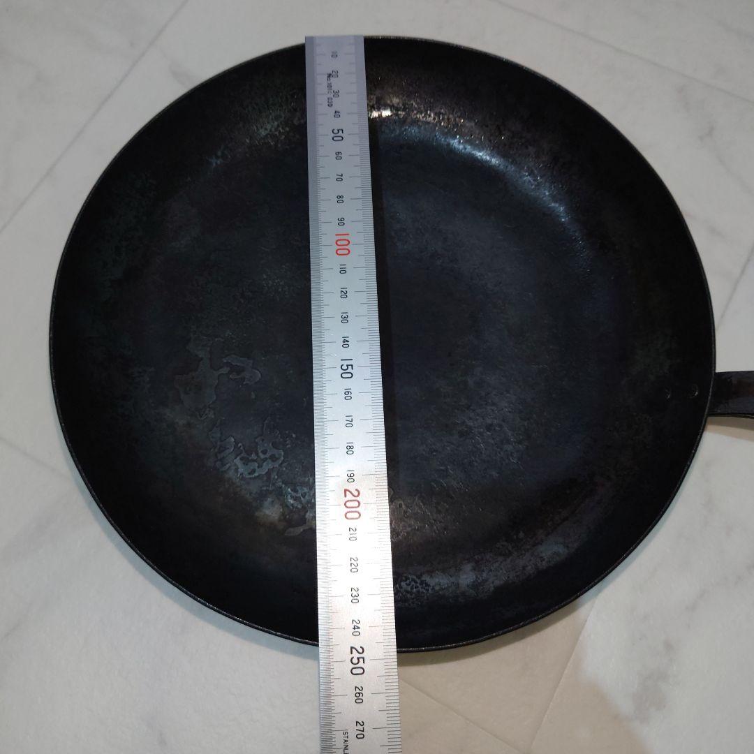 河原崎貴　鉄 フライパン 中 （IH非対応）
