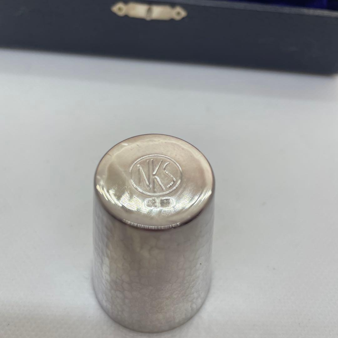 純銀製 おちょこ ぐい呑み 3個セット