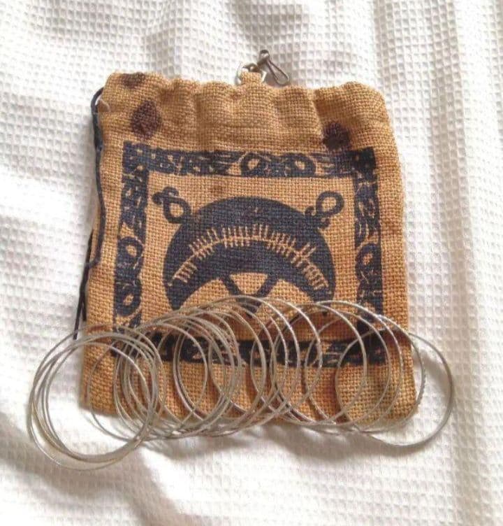 UNDERCOVER 超希少Scab期23連真鍮バングル&ウエストバッグセット