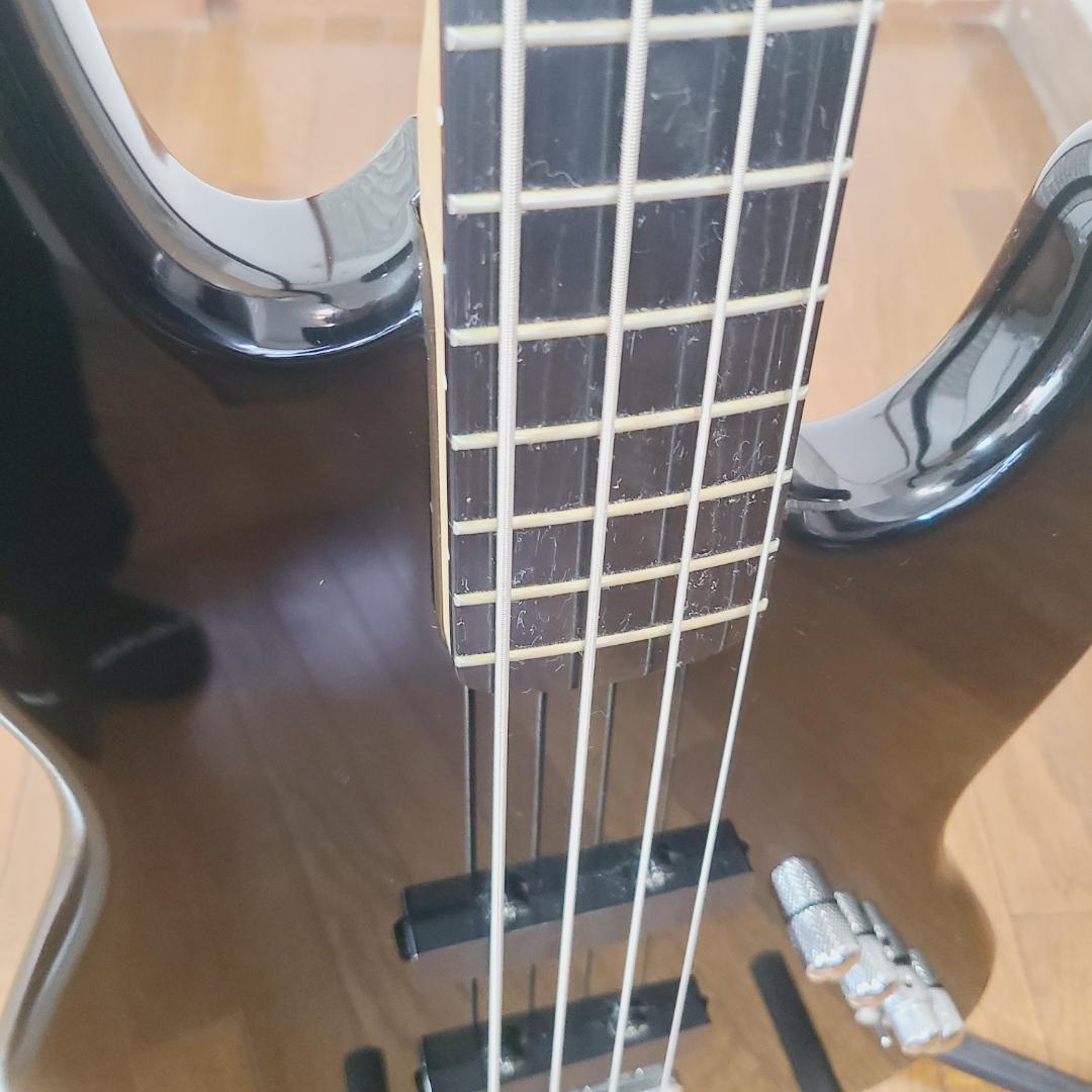 ベース Squier by Fender Active Jazz Bass PR839