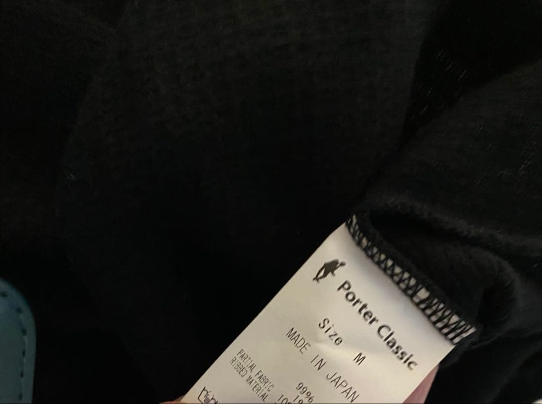 トップス porterclassic H/W THERMAL CREWNECK