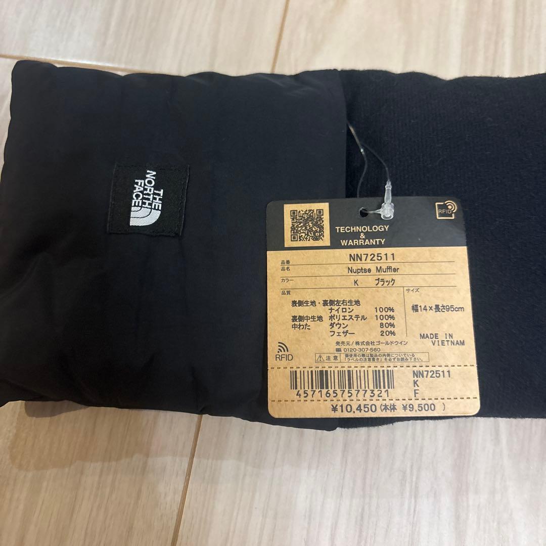 THE NORTH FACE NN72511 マフラー ブラック