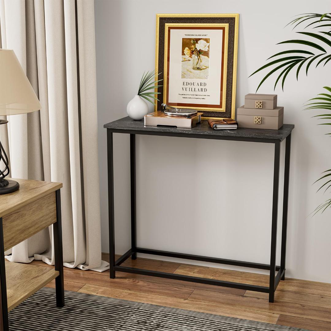 大理石 コンパクトの玄関テーブル インテリアほどの高級感