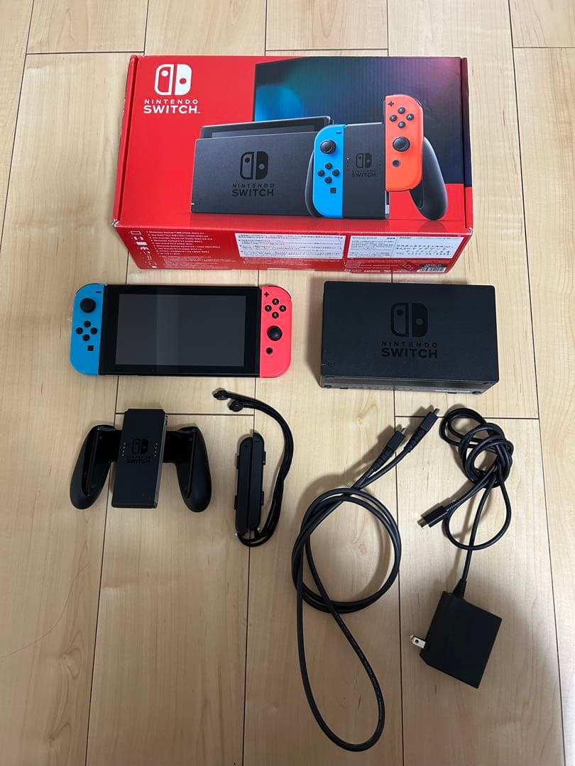 Nintendo Switch 本体 ネオンレッド/ネオンブルー