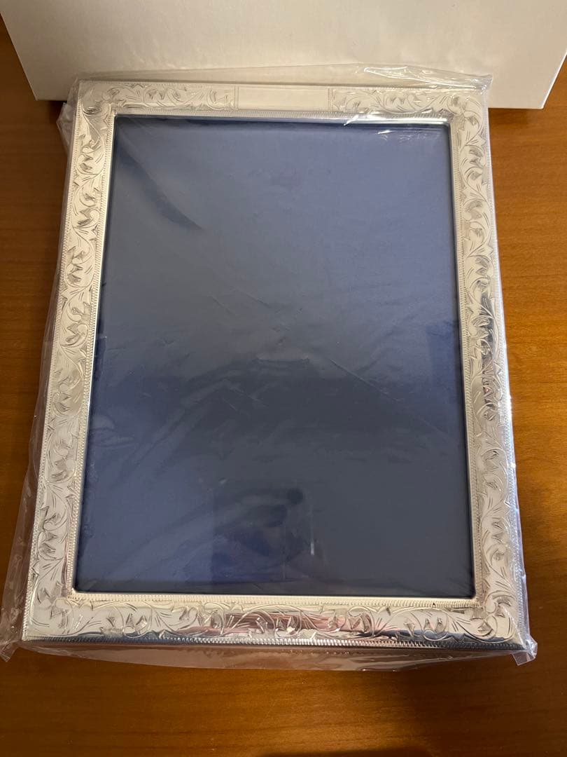 和光 銀製写真立て 新品未使用 和製