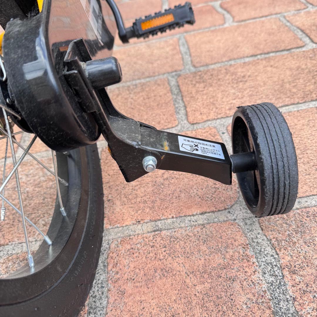 【引取限定】HUMMER 子供用自転車 14インチ 補助輪付き