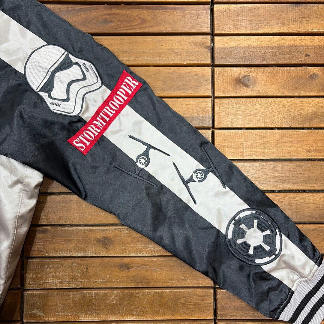 未使用 STARWARS スカジャン キャラジャン シルバーガラクティック 丸眞