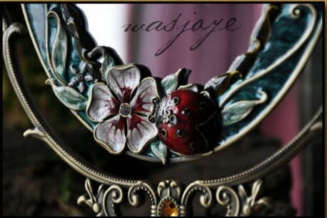 両面卓上鏡 鏡鏡. 化粧鏡.