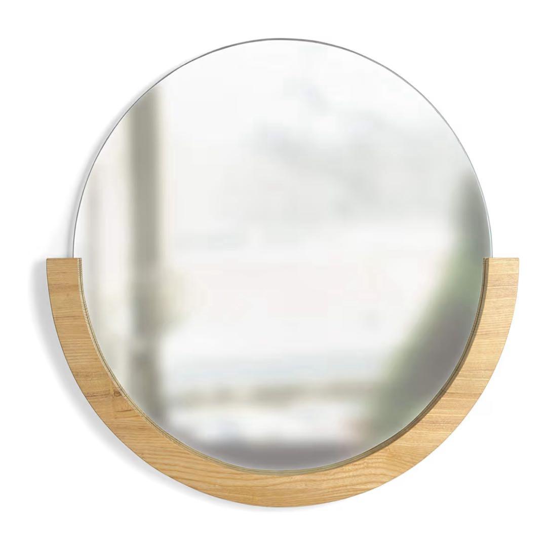 【新品】Umbra アンブラ 円形ウォールミラー82x79cm