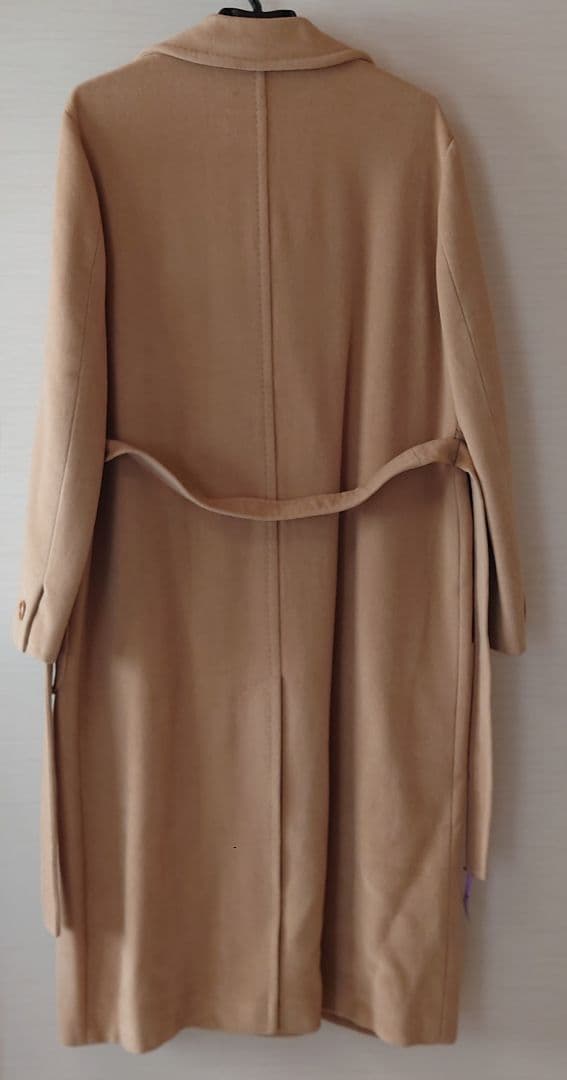 大幅値下 MaxMara ベージュ ロングコート アンゴラ　ラクーン襟巻おまけ