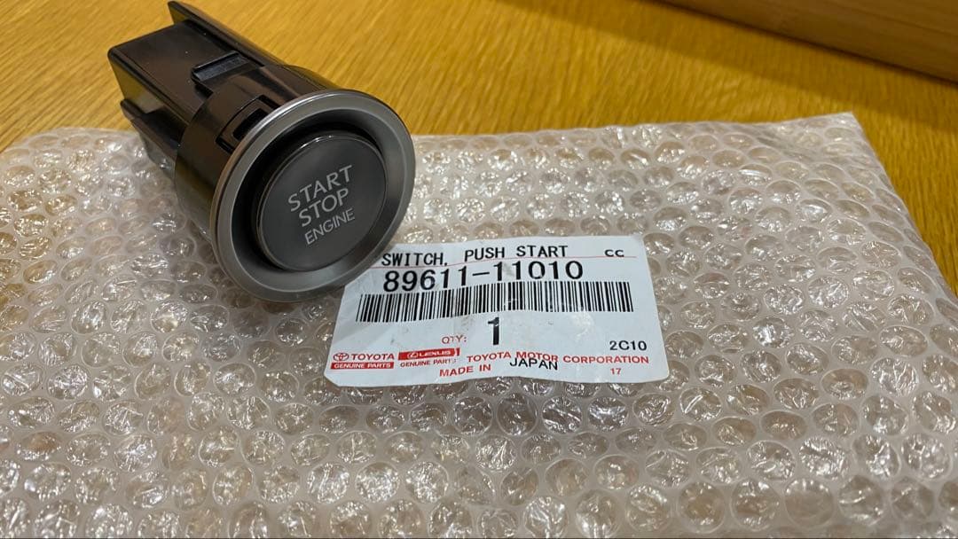 トヨタ プッシュスタートスイッチ 89611-11010 レクサス
