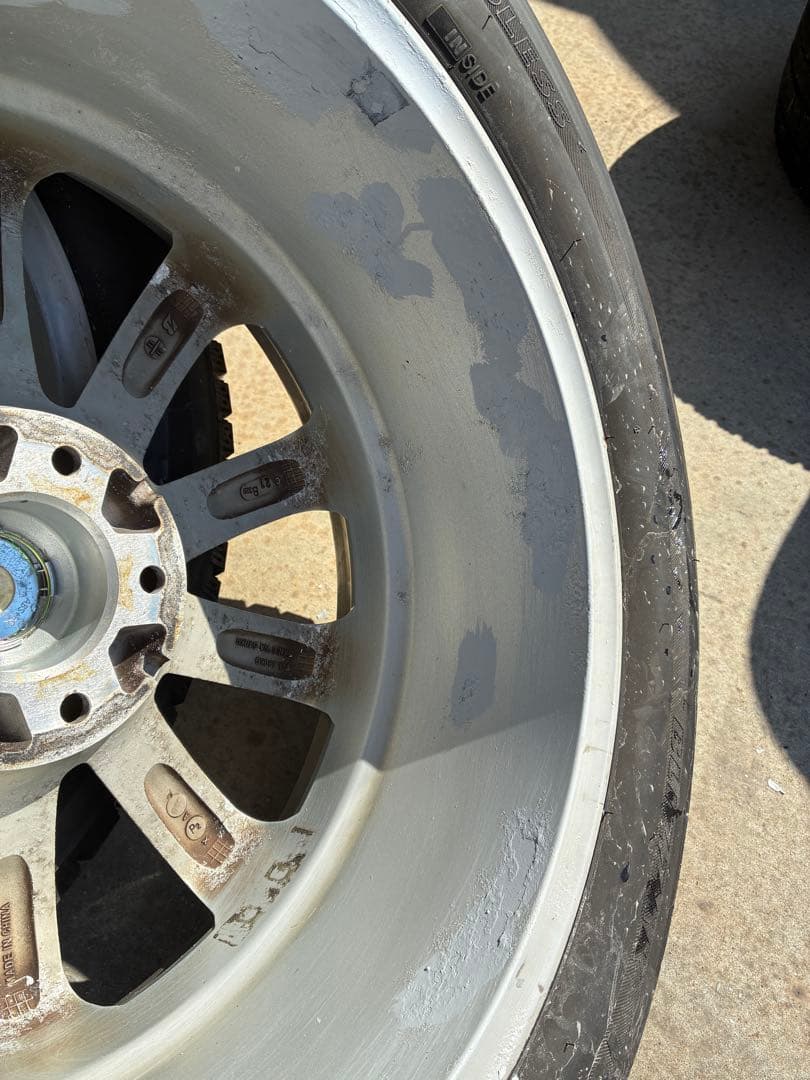 ブリザックICE 215/55R17 2021年32週　バリ山