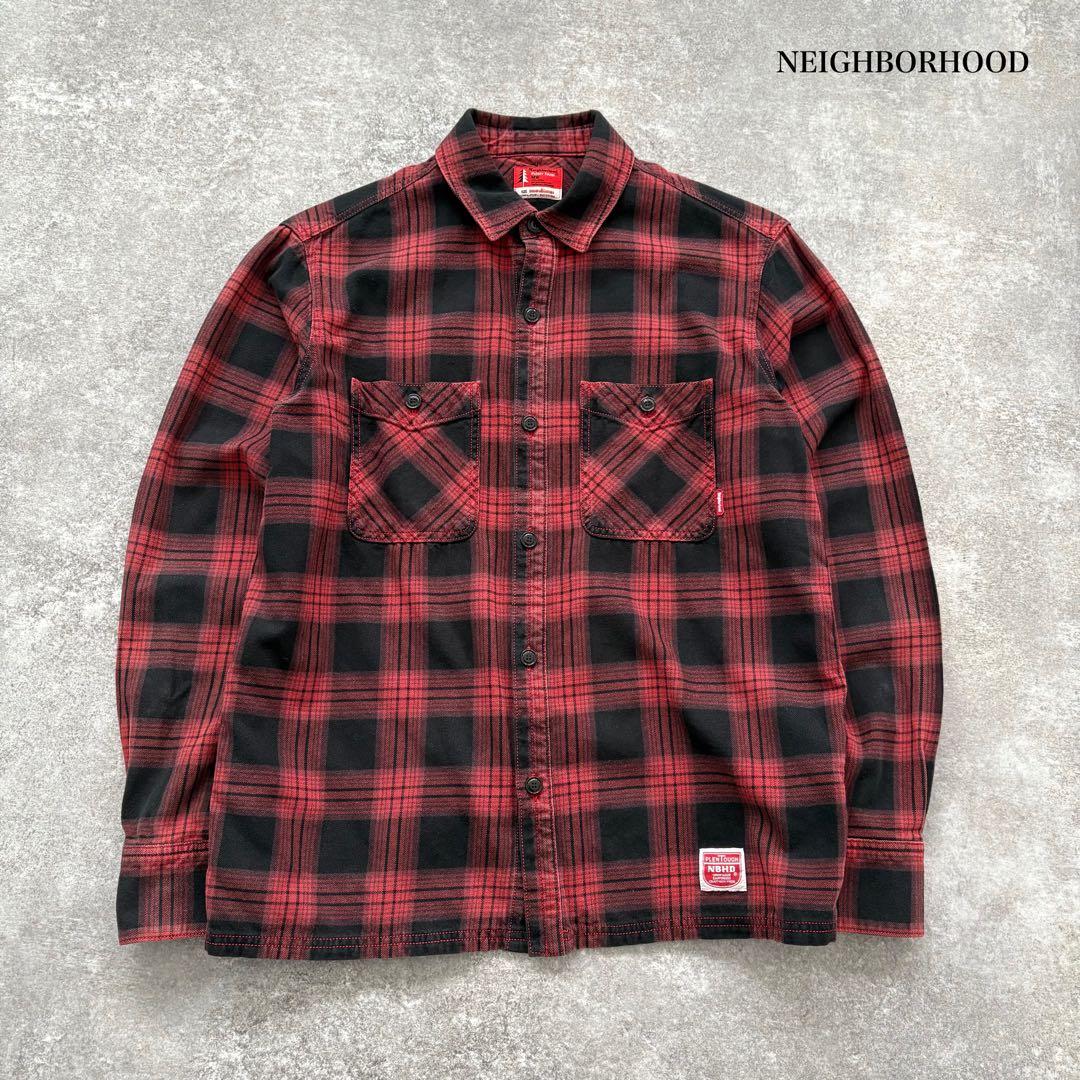 【NEIGHBORHOOD】 PLENTOUGH ネイバーフッド ネルシャツ