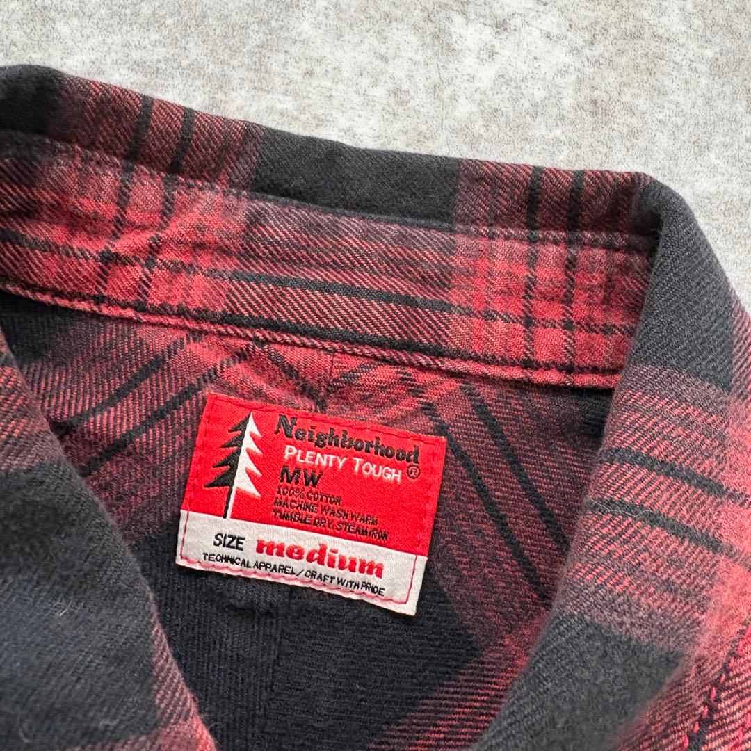 【NEIGHBORHOOD】 PLENTOUGH ネイバーフッド ネルシャツ