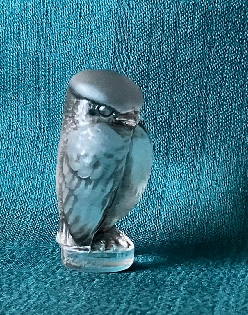 ルネ・ラリック R.LALIQUE 彫像・印章　1931年　鷹