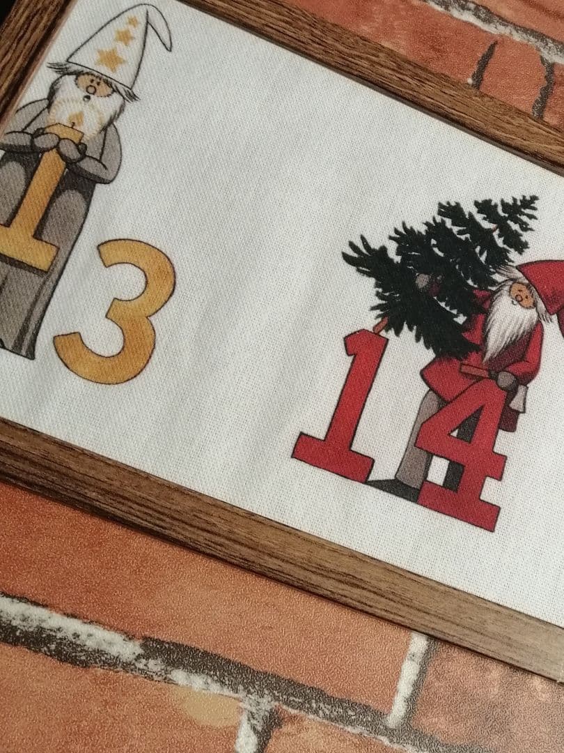 専用★北欧  アルビットソンズ 小人たち ファブリックフレーム スウェーデン生地