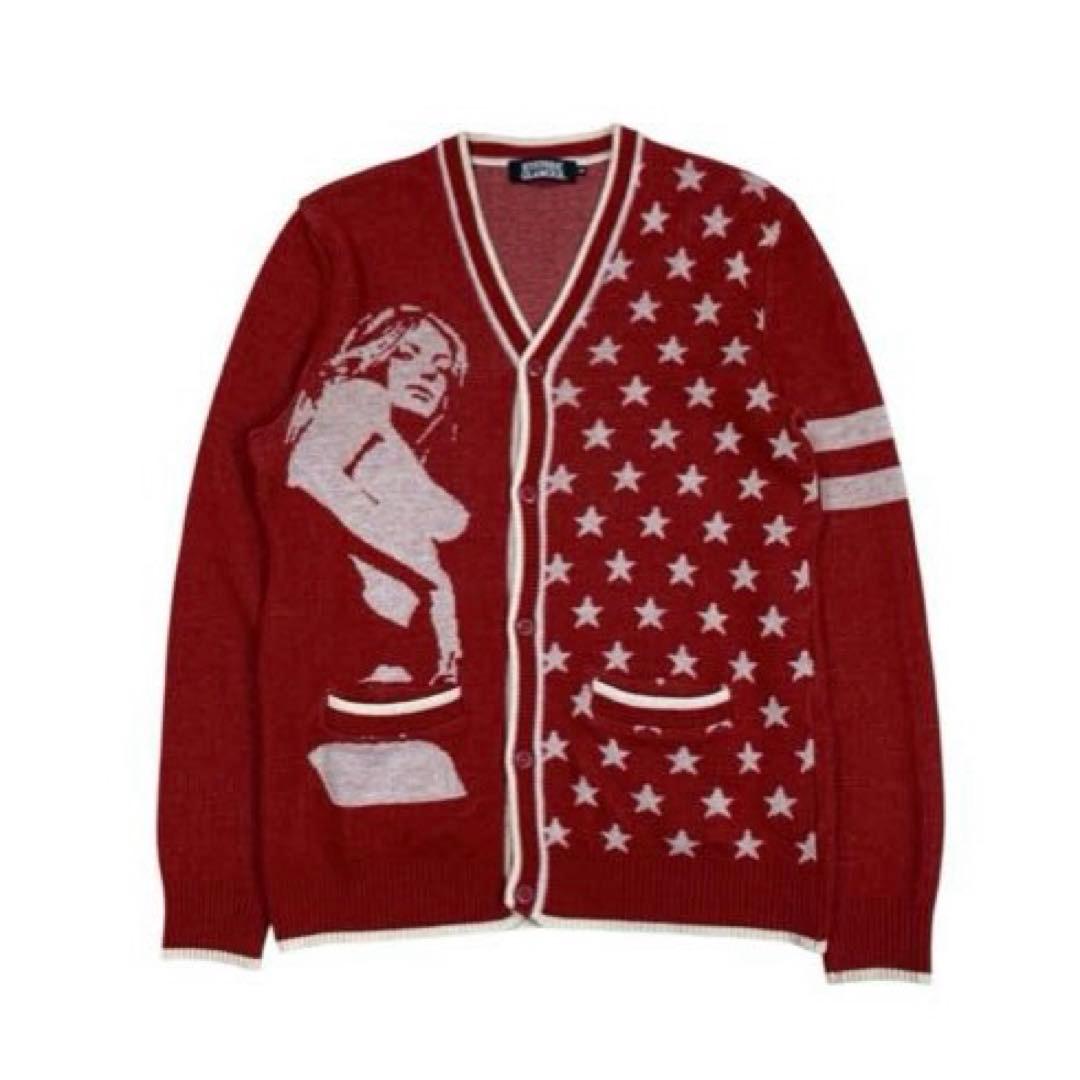 ヒステリックグラマー カーディガン ヒスガール Mサイズ