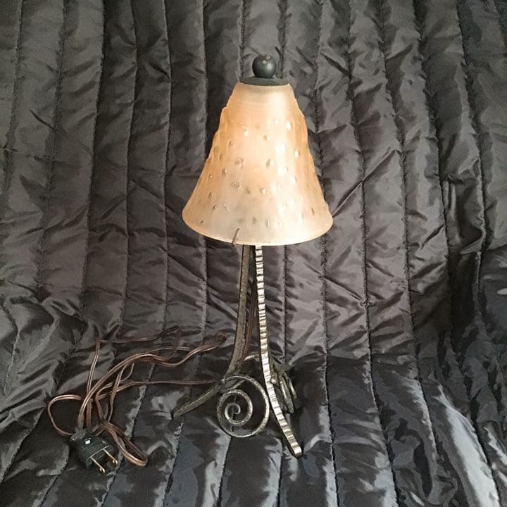 ミューラー　アンティーク　ランプ　ライト　アールデコ　ビンテージ　ガレ　ドーム