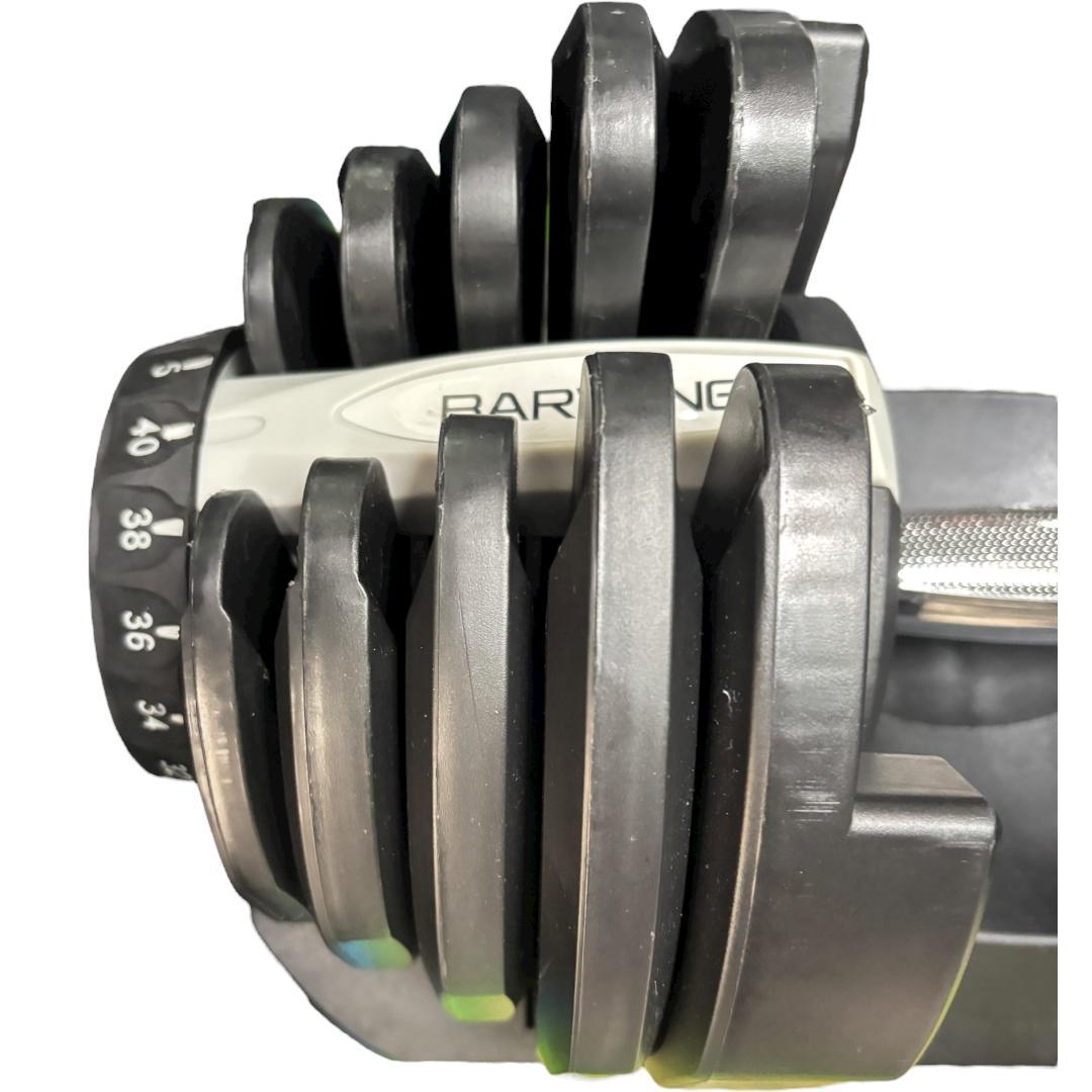 【送料込・2個セット】BARWING 可変式ダンベル 40kg ×2　その2/2