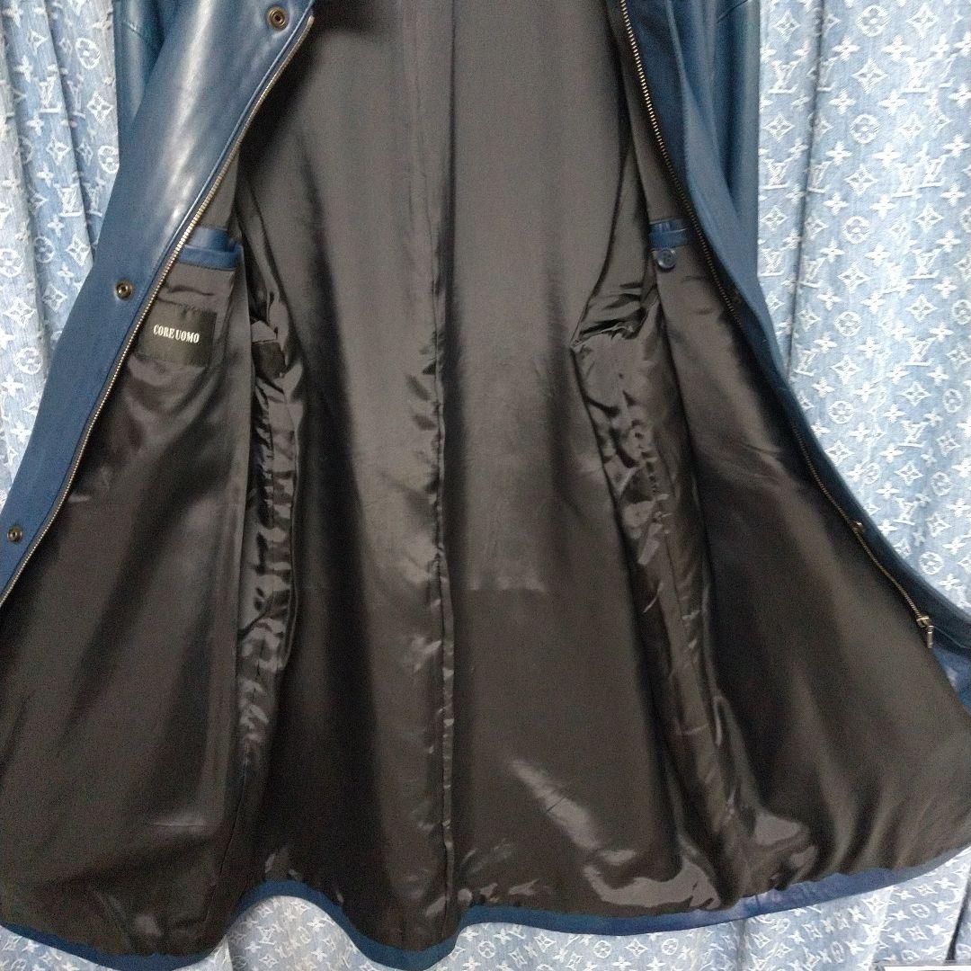ICHI☆夜様売約済み　 CORE UOMOのコート 希少品 ブルー