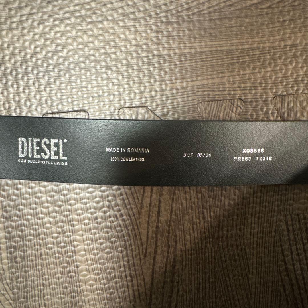 DIESEL ブラックベルト 85/34