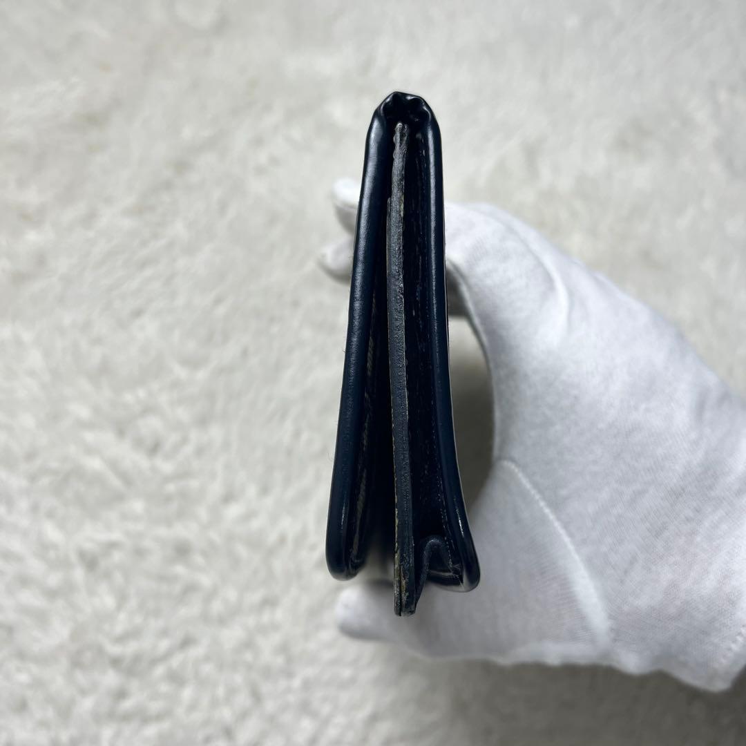 Christian Dior トロッター　札入れ　キャンバス×レザー