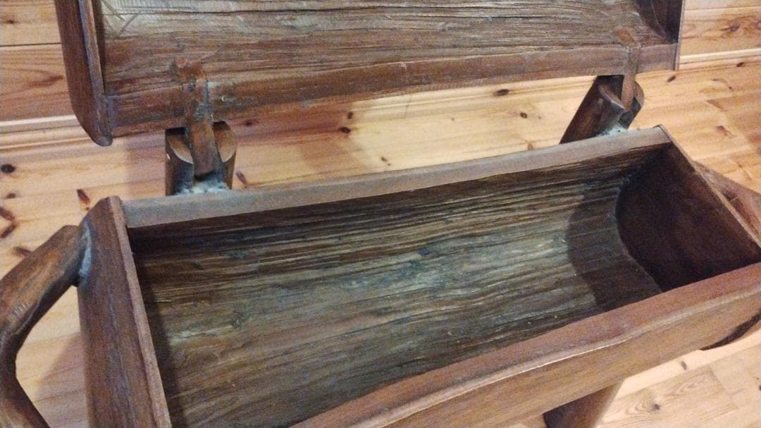 大型天然丸太家具 希少品