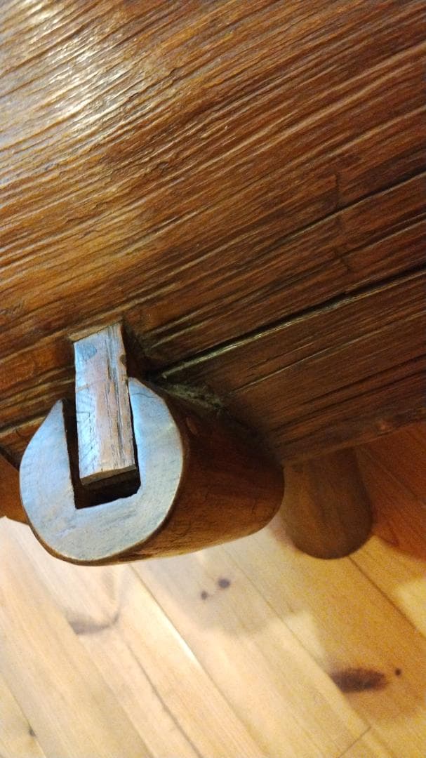 大型天然丸太家具 希少品