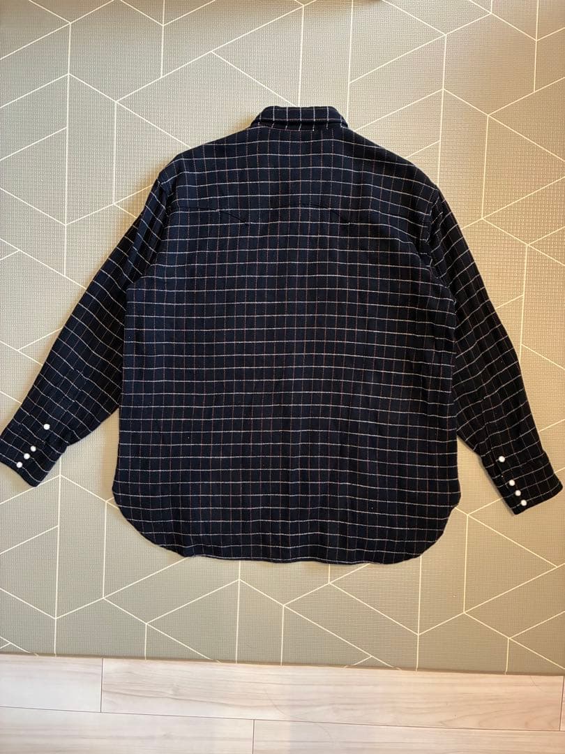 Kaptain Sunshine 肉厚ウエスタンネルシャツ 40