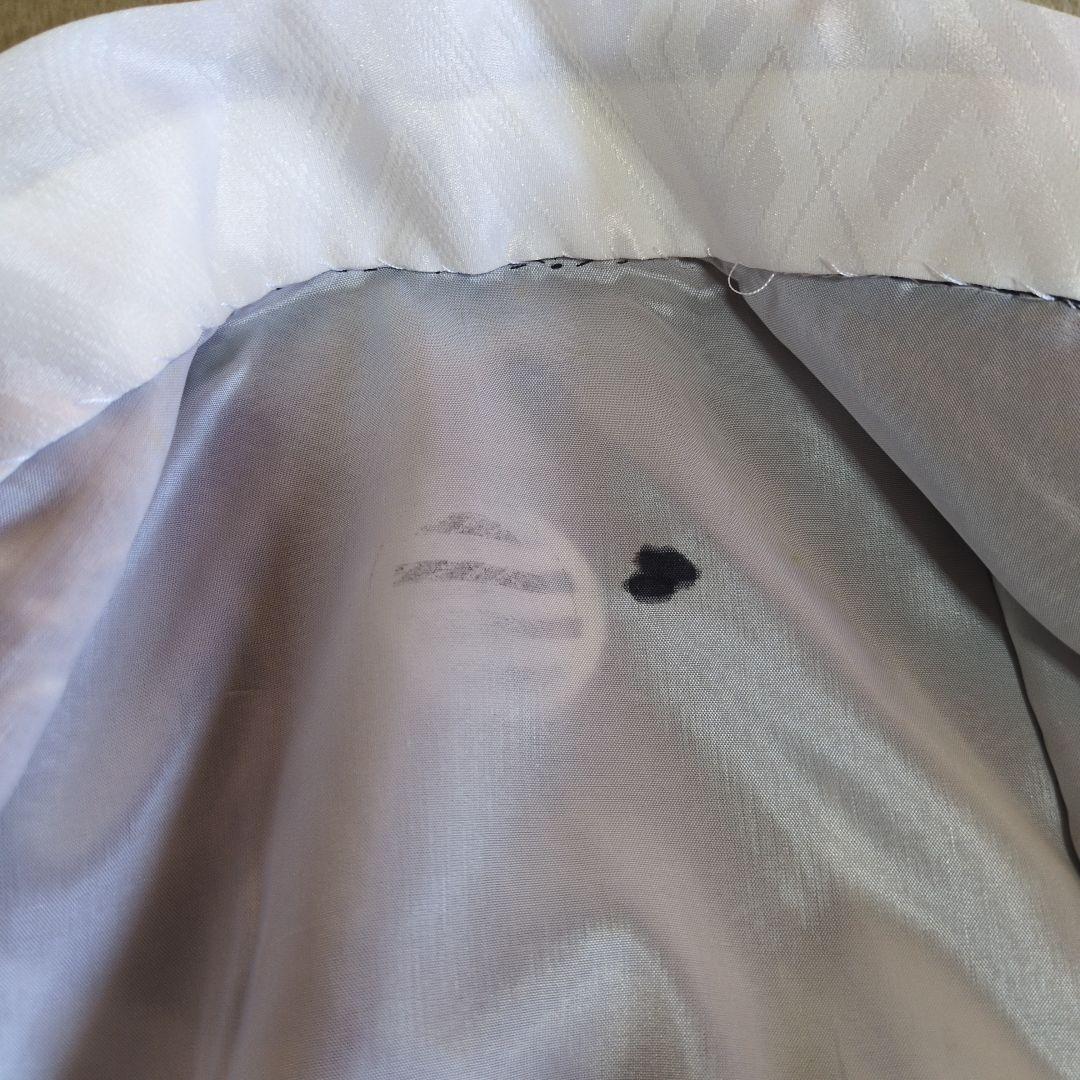 七五三３歳男の子着物と正絹総絞りの被布（中綿無し）ペパーミントグリー