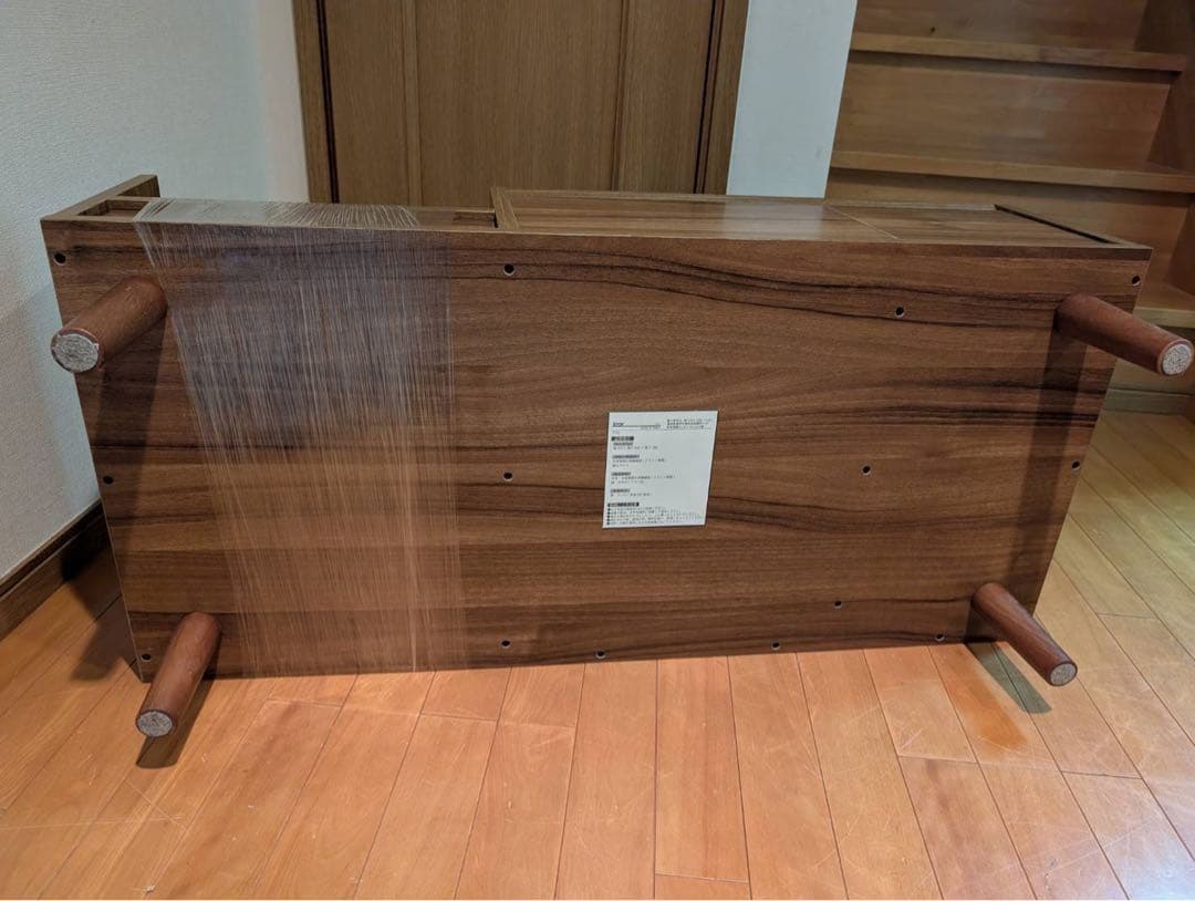 ■送料込■LOWYA ドレッサー ローテーブル コスメ台 鏡化粧センターテーブル