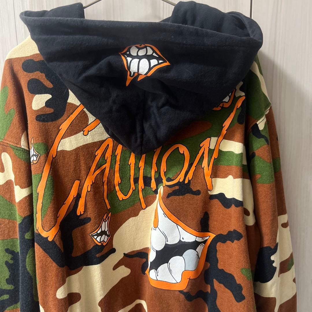 トップス Chrome Hearts Matty Boy Caution Hoodie